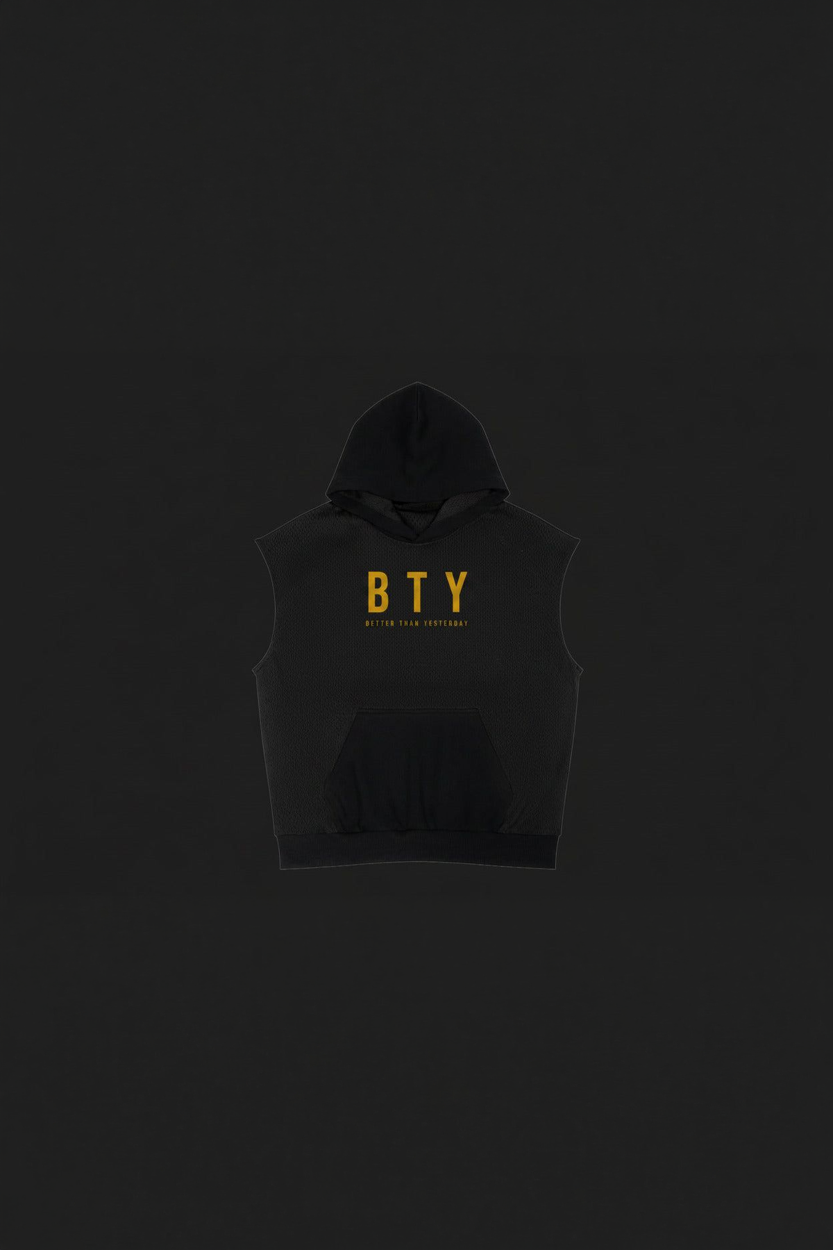 SILENCE — Hoodie Sans Manches, hoodie BTY Concept, streetwear athlétique
