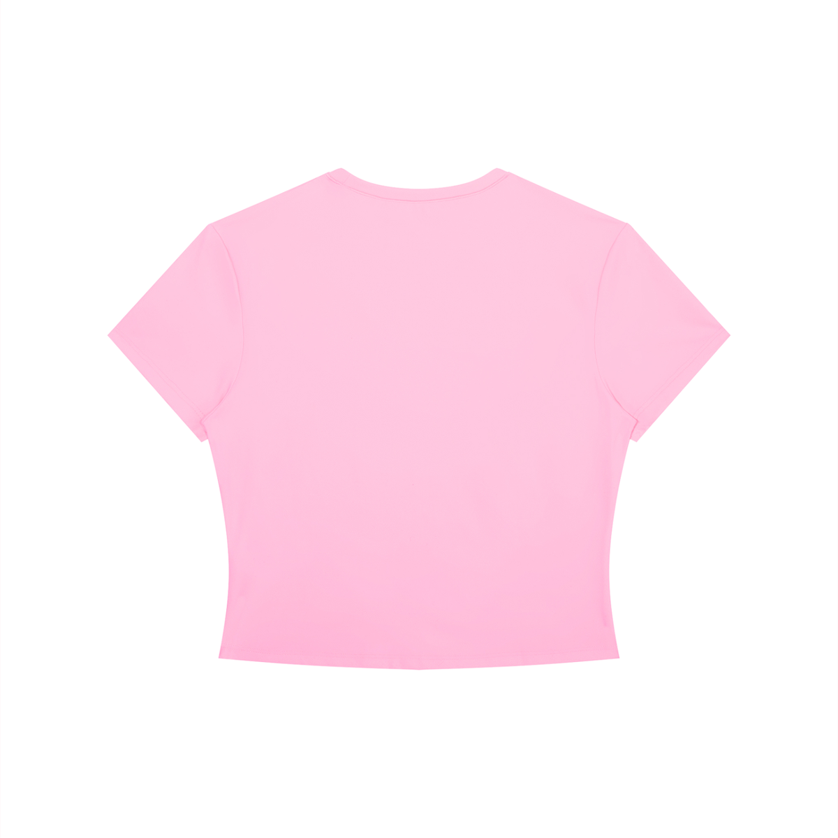 Crop Tee Sport Col Rond