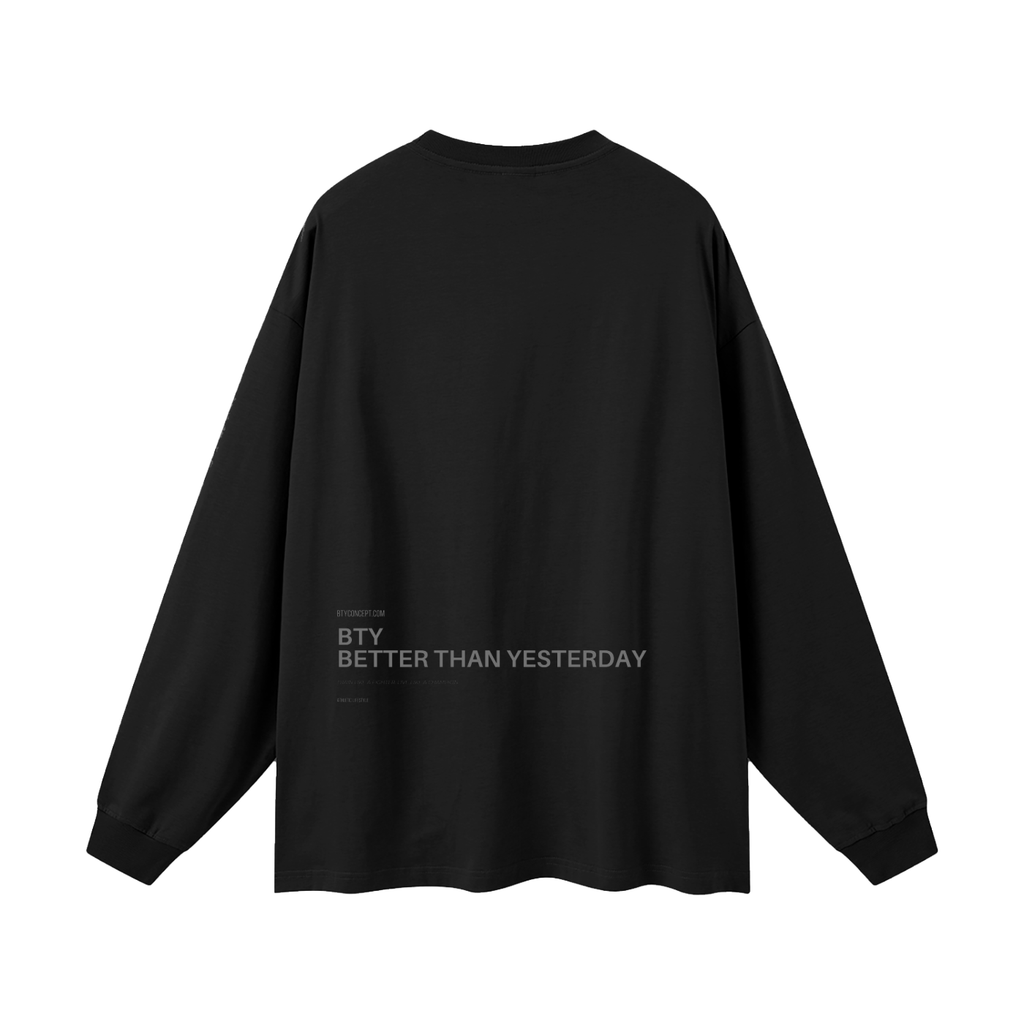 Tee Manches Longues Oversize — Glyphe