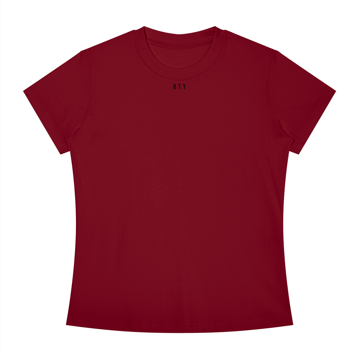 Tee Ajusté Col Rond — Signature