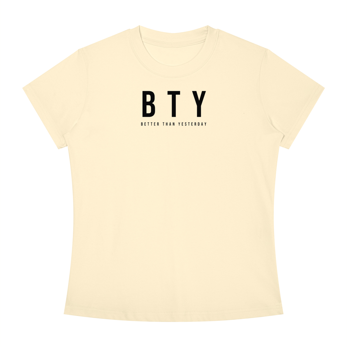 Tee Ajusté Col Rond — Bloc
