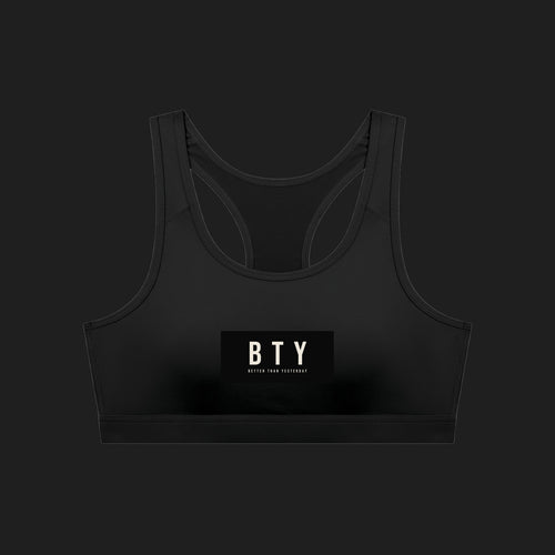 CADENCE — Brassière Crop, fond Carbon Steel