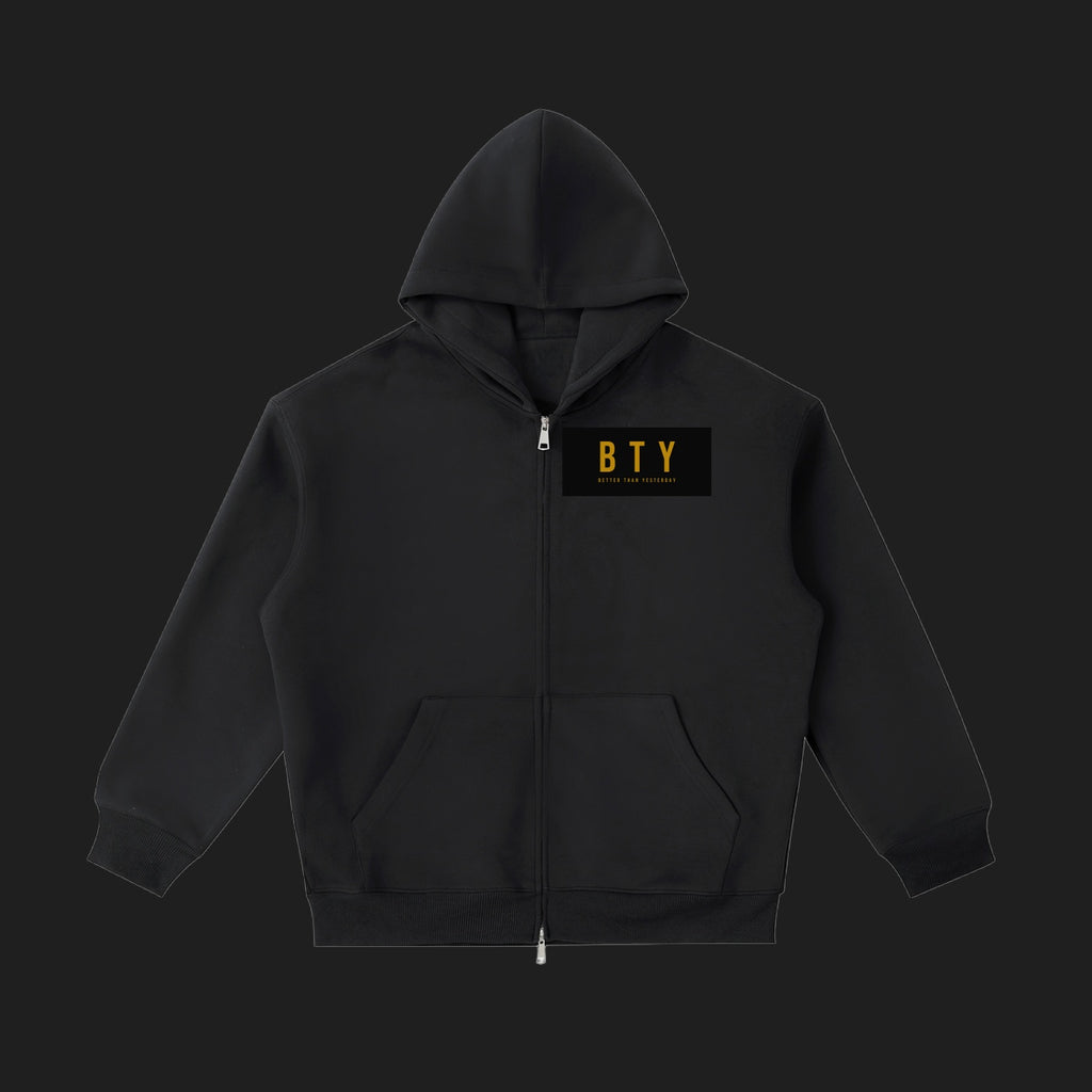 CAMP — Hoodie Heavyweight, fond Carbon Steel
