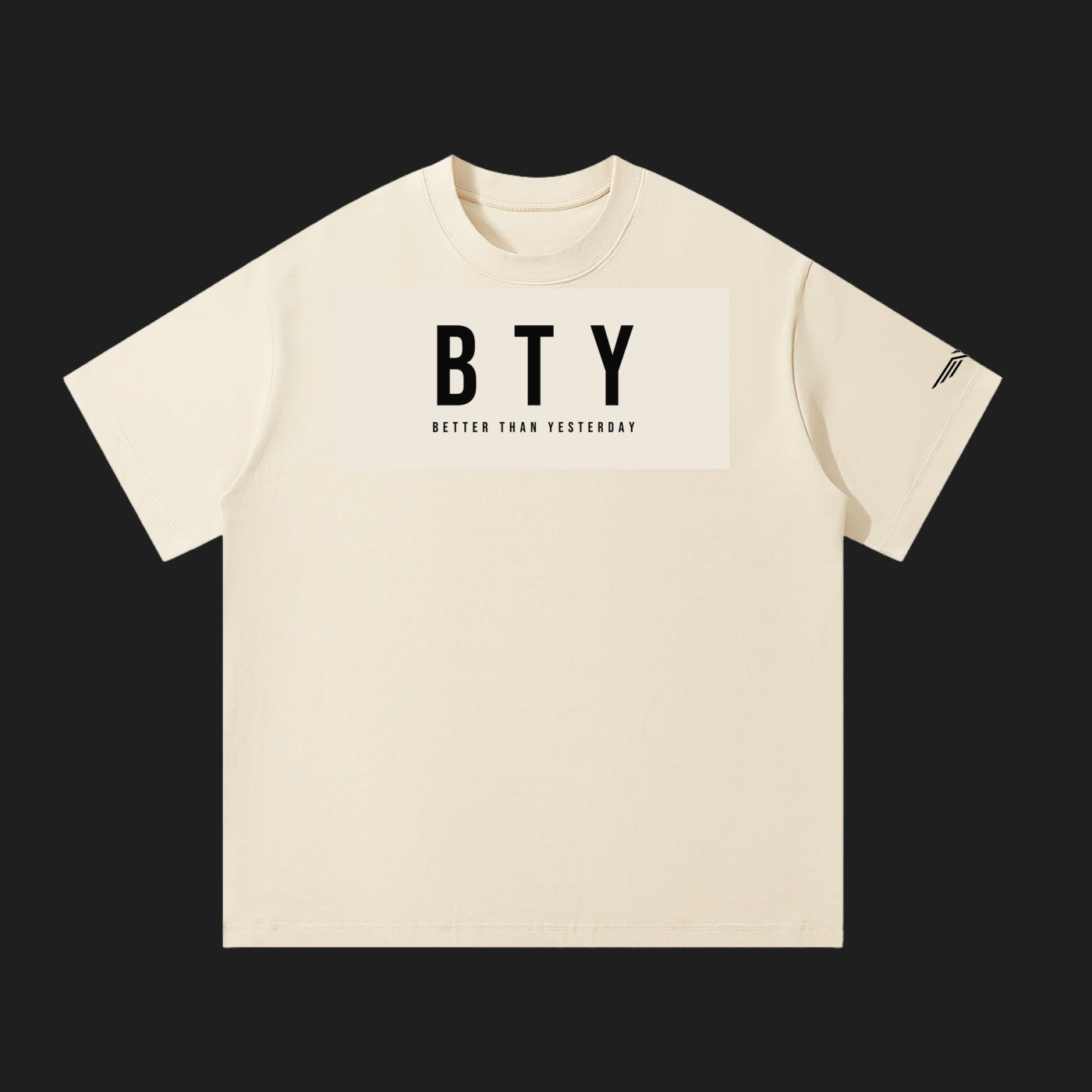 CAMP — Tee Oversize, fond Carbon Steel