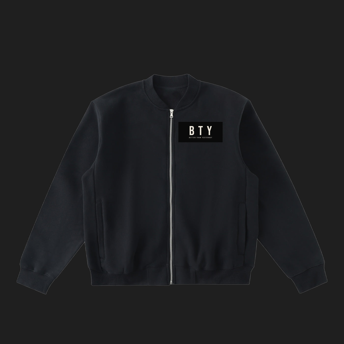 CAMP — Veste Varsity, fond Carbon Steel