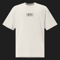 CONTRE — Tee Oversize BTY sur fond carbone