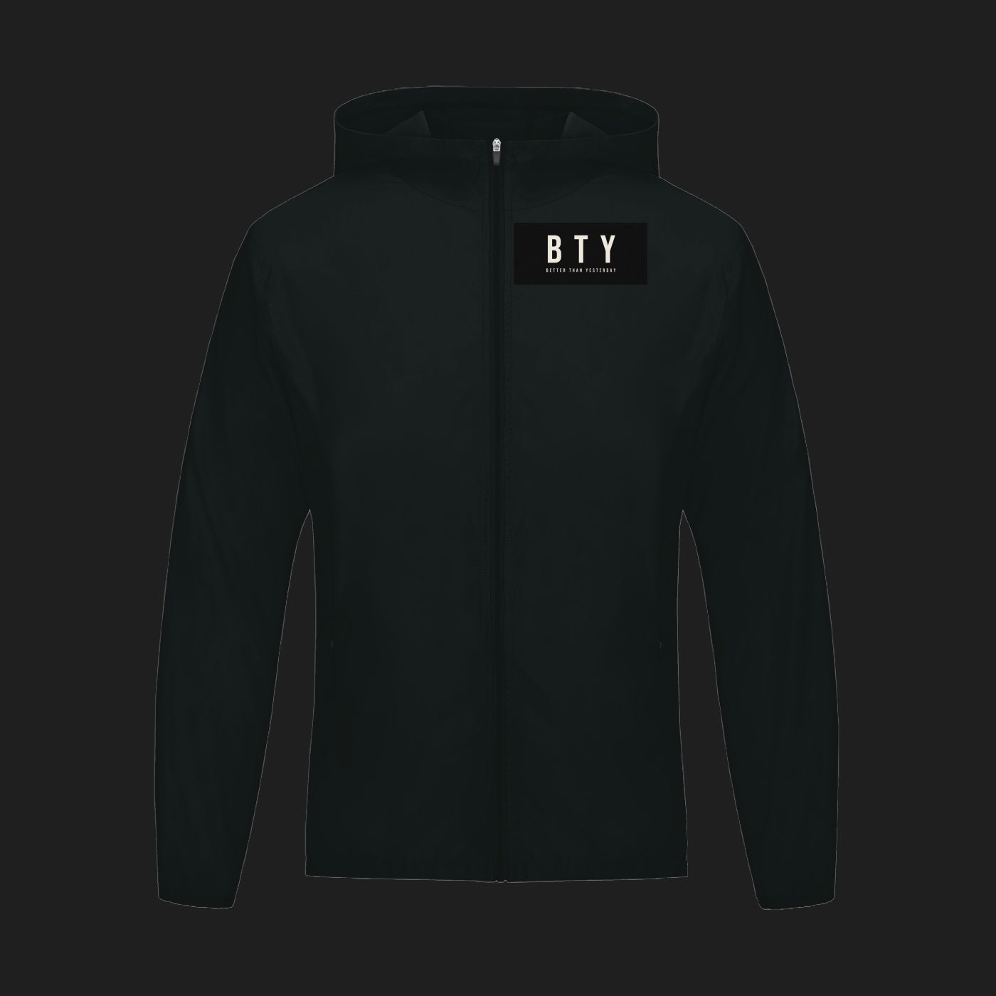 GARDE — Veste Sport à Capuche BTY sur fond carbone