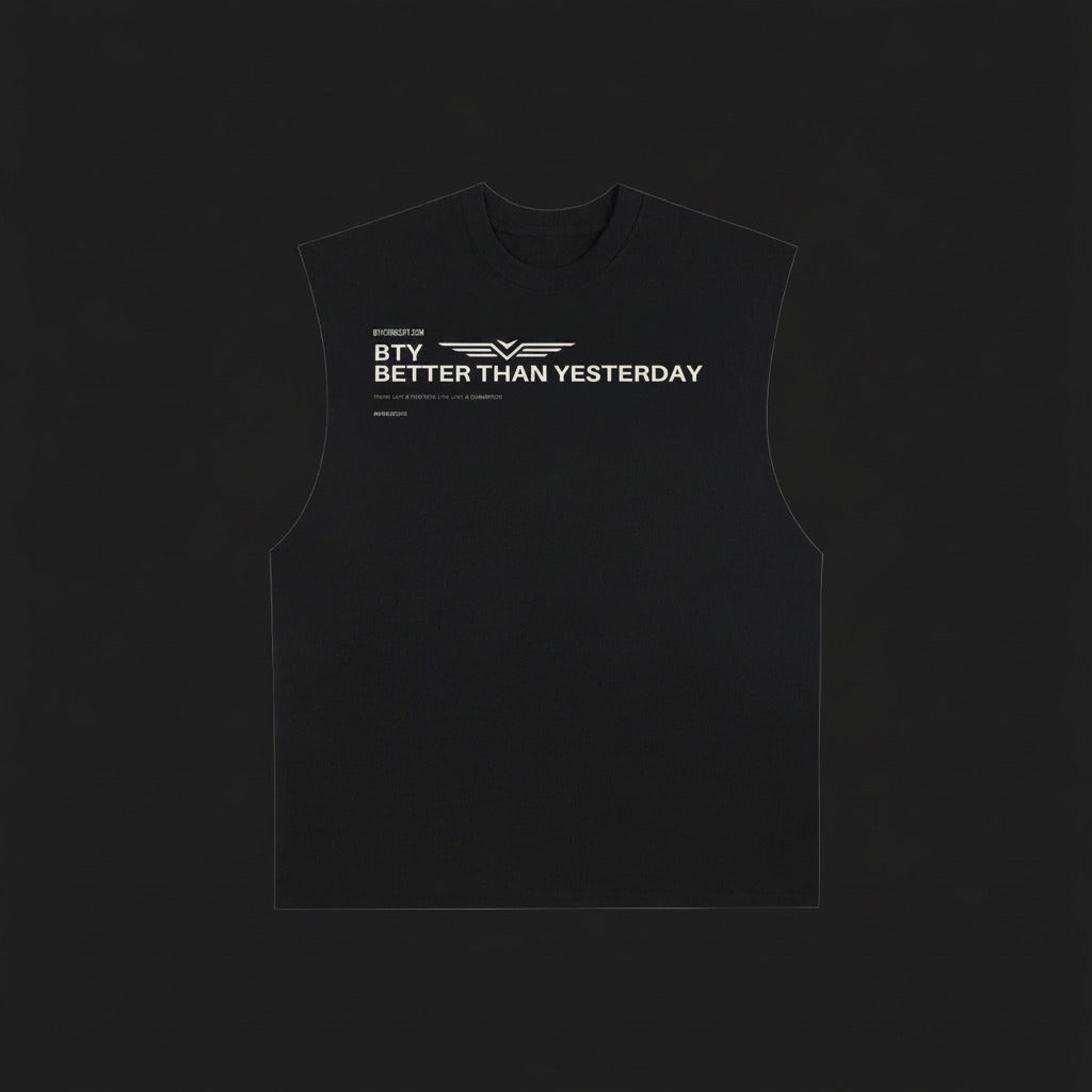 SILENCE — Débardeur Bord Brut, débardeur BTY Concept, streetwear athlétique