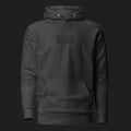SILENCE — Hoodie Premium BTY sur fond carbone