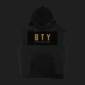 SILENCE — Hoodie Sans Manches BTY sur fond carbone