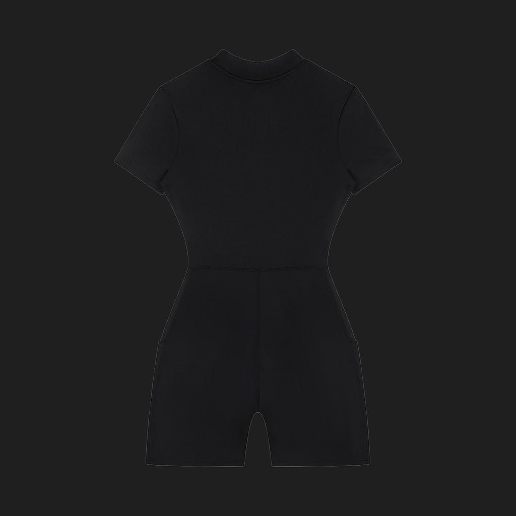 TRÊVE — Romper Quart-Zip, dos