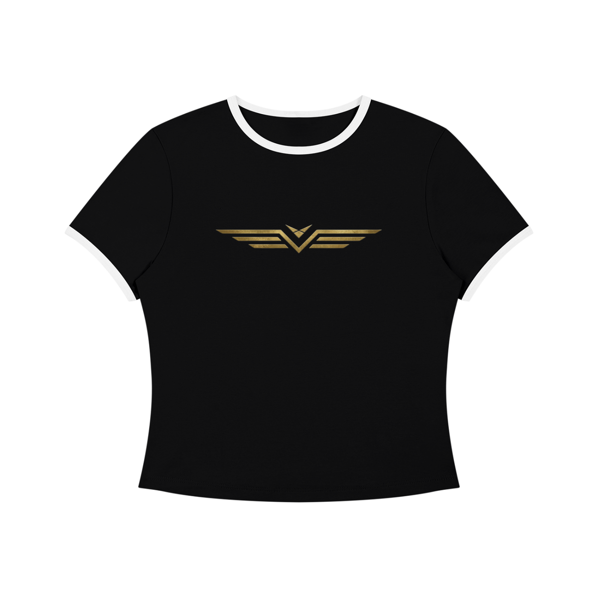 Tee Bicolore Col Rond