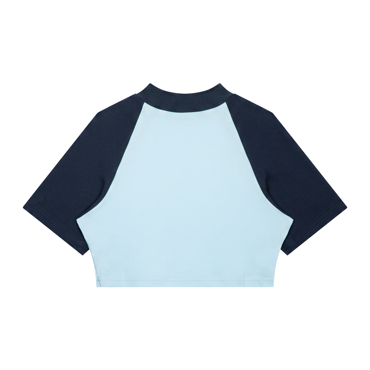 Crop Tee Raglan Bicolore