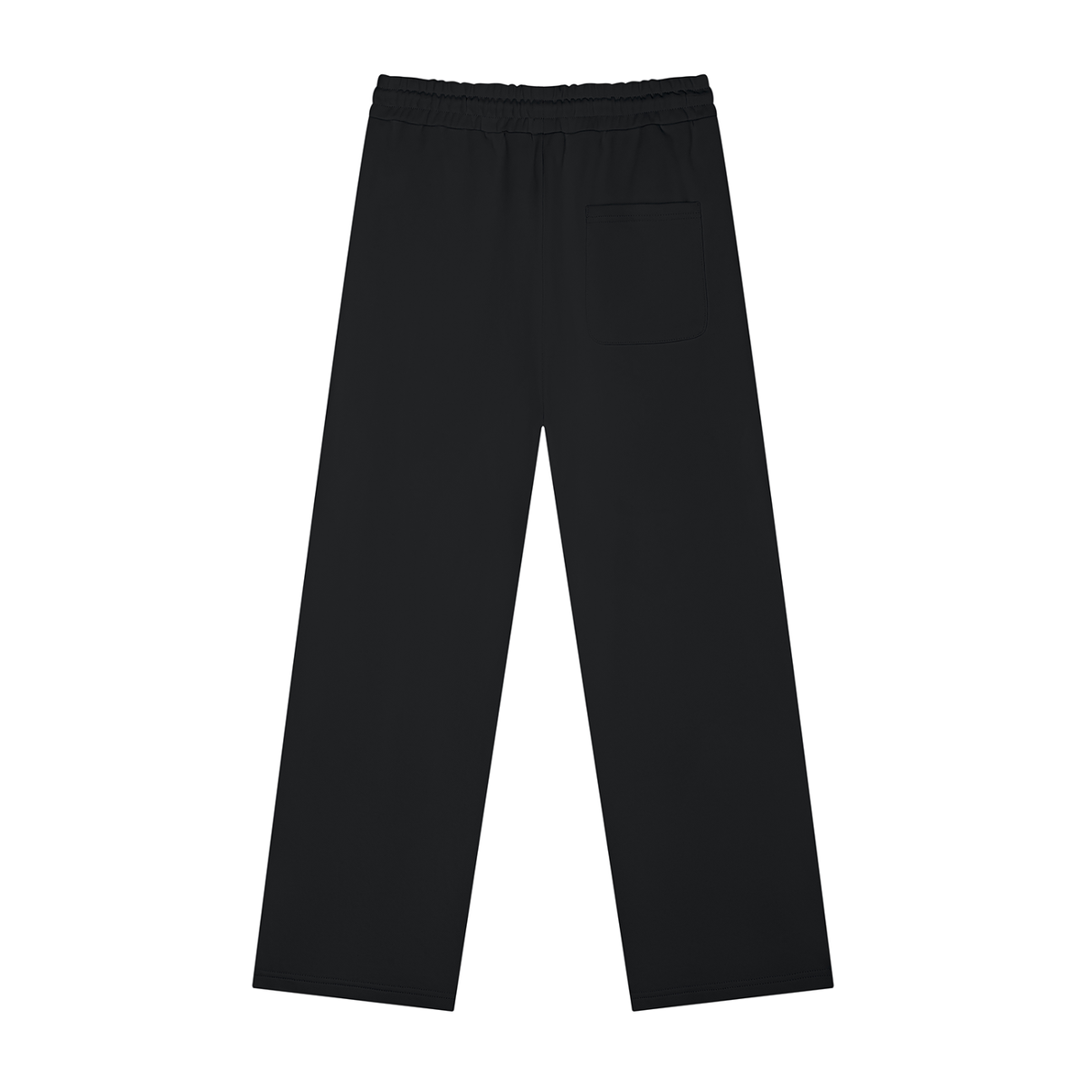 Pantalon Molleton Épais Wide Leg — Signature