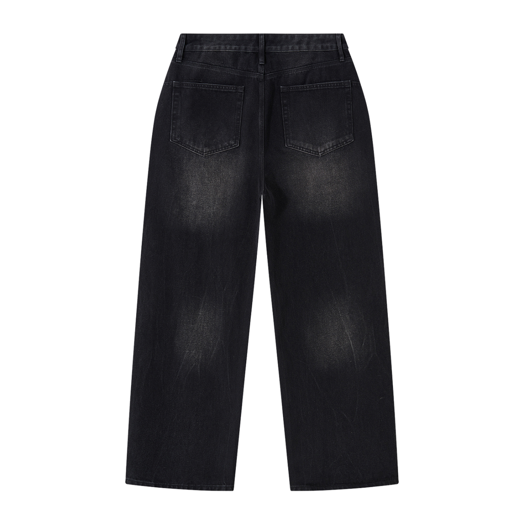 Jean Wide Leg Délavé