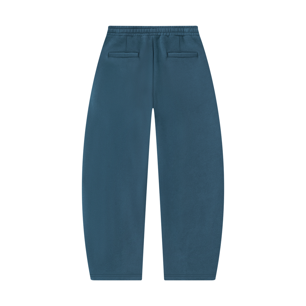 Jogger Barrel Leg Molleton — Signature