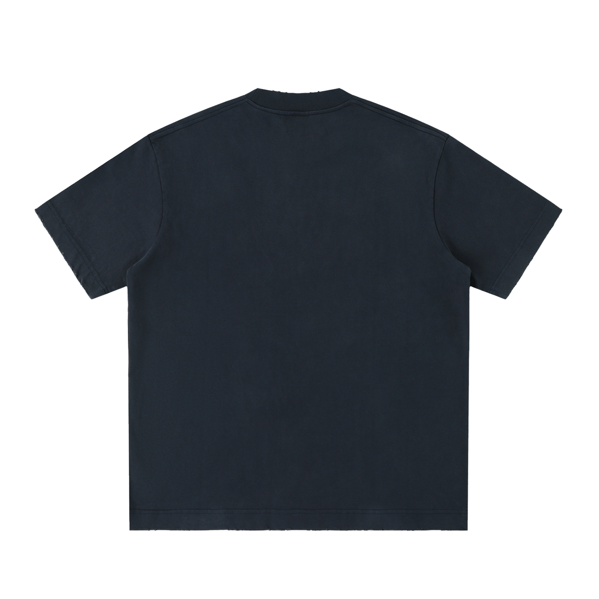 Tee Délavé Bords Francs