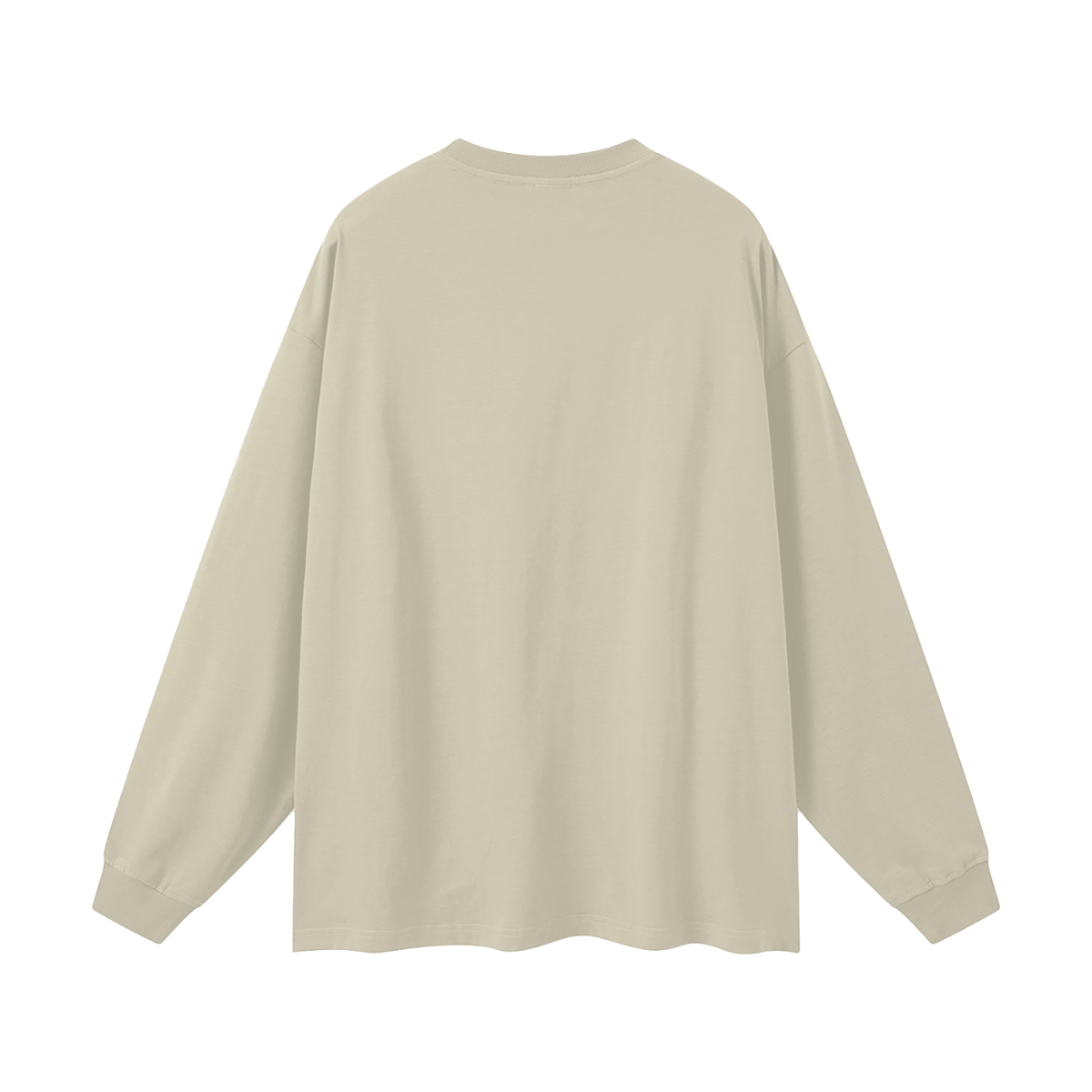 Tee Manches Longues Oversize — Signature Rouge