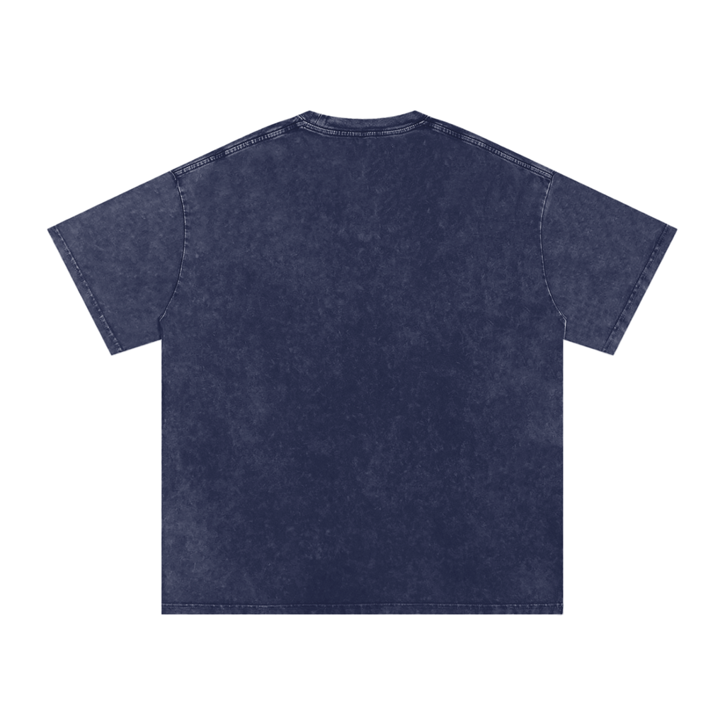 Tee Oversize Délavé Neige — Manifeste