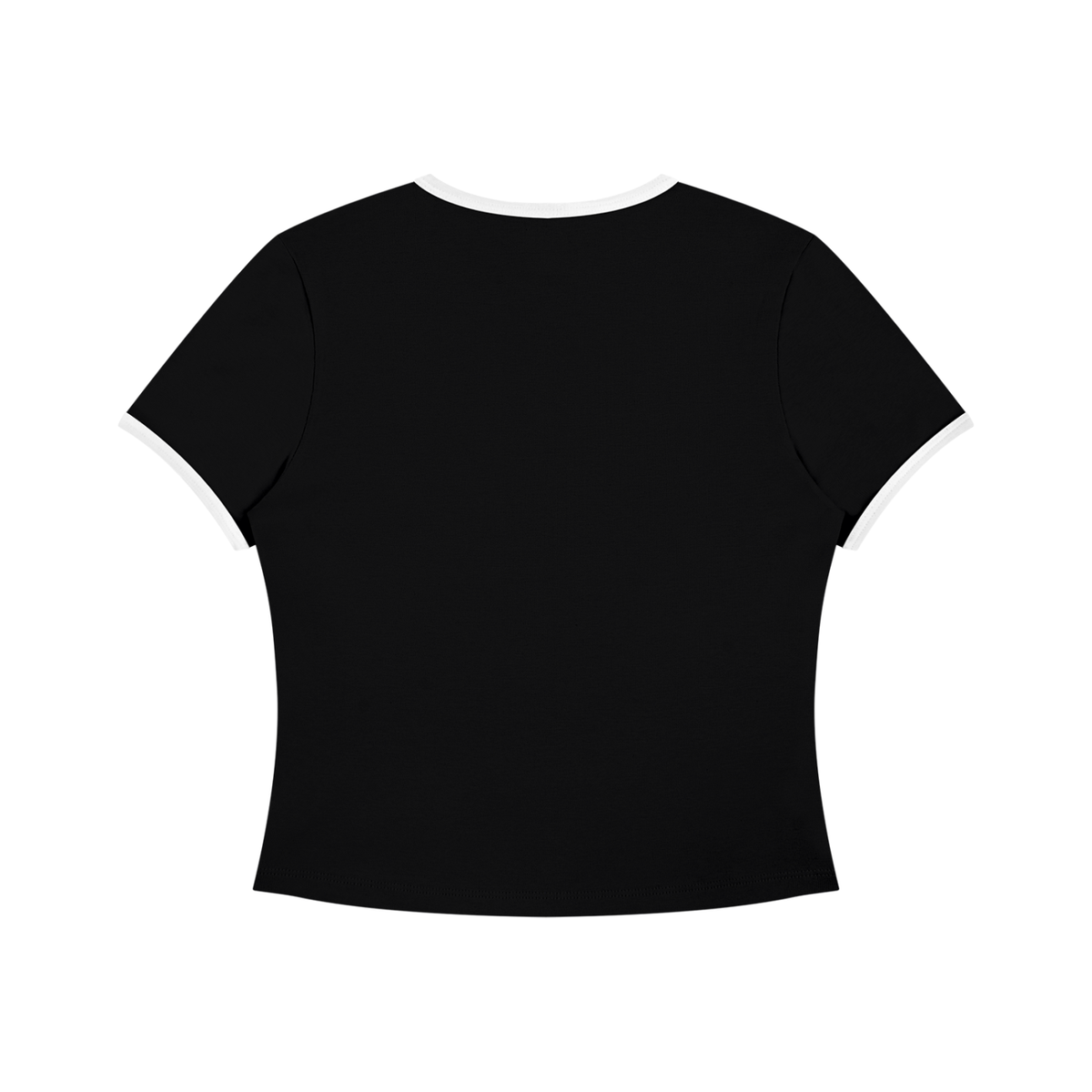 Tee Bicolore Col Rond
