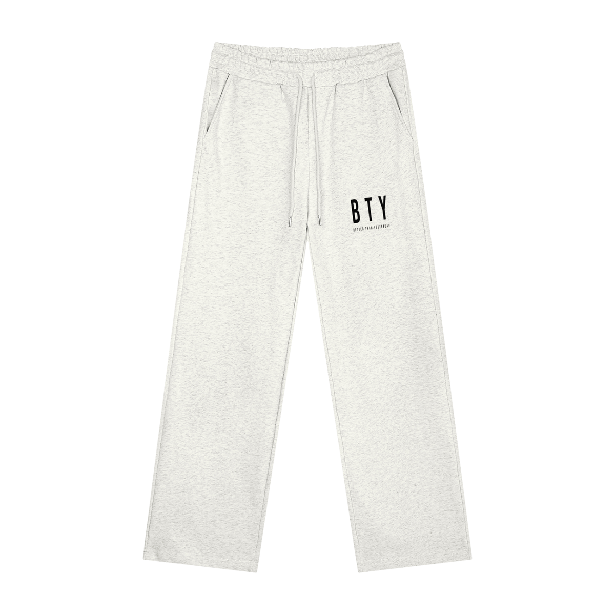 Pantalon Molleton Épais Wide Leg — Bloc