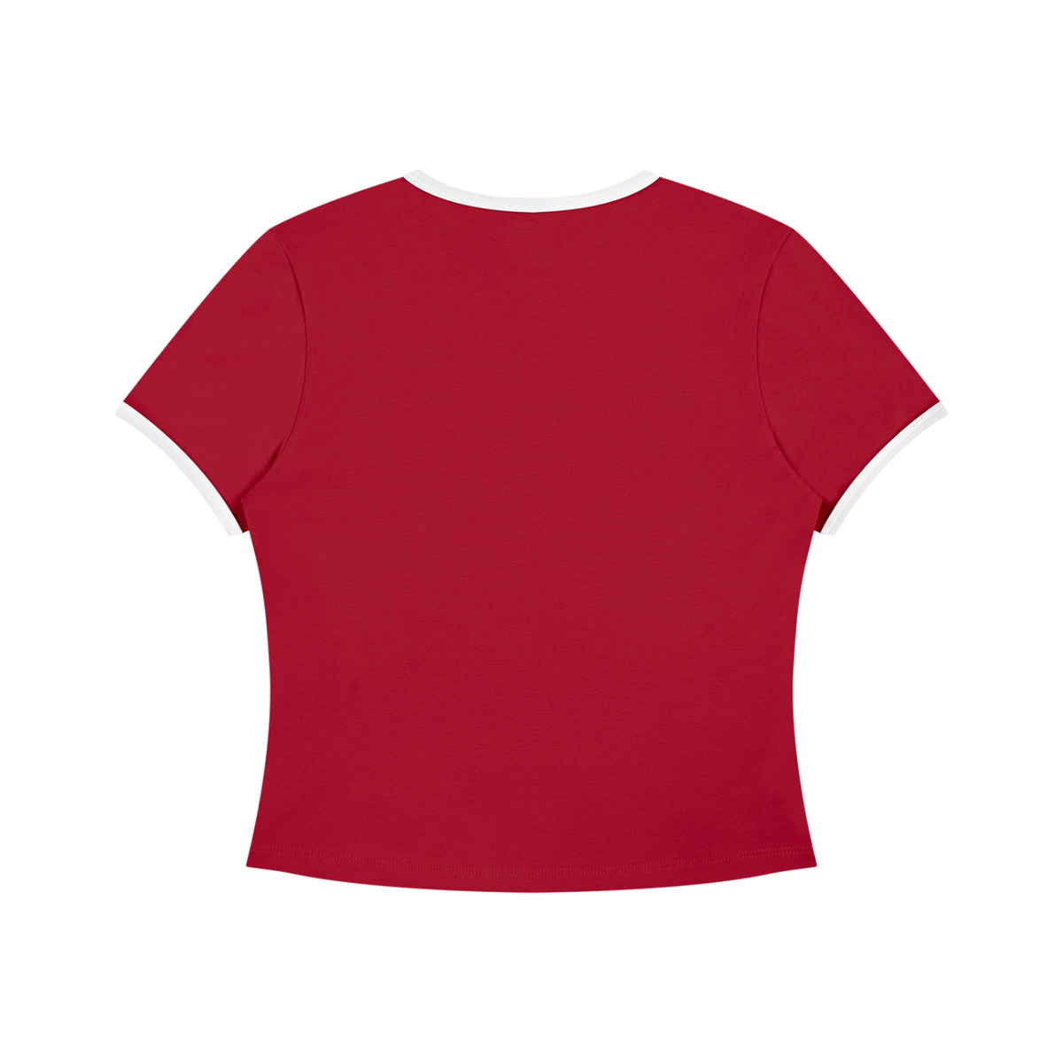 Tee Bicolore Col Rond
