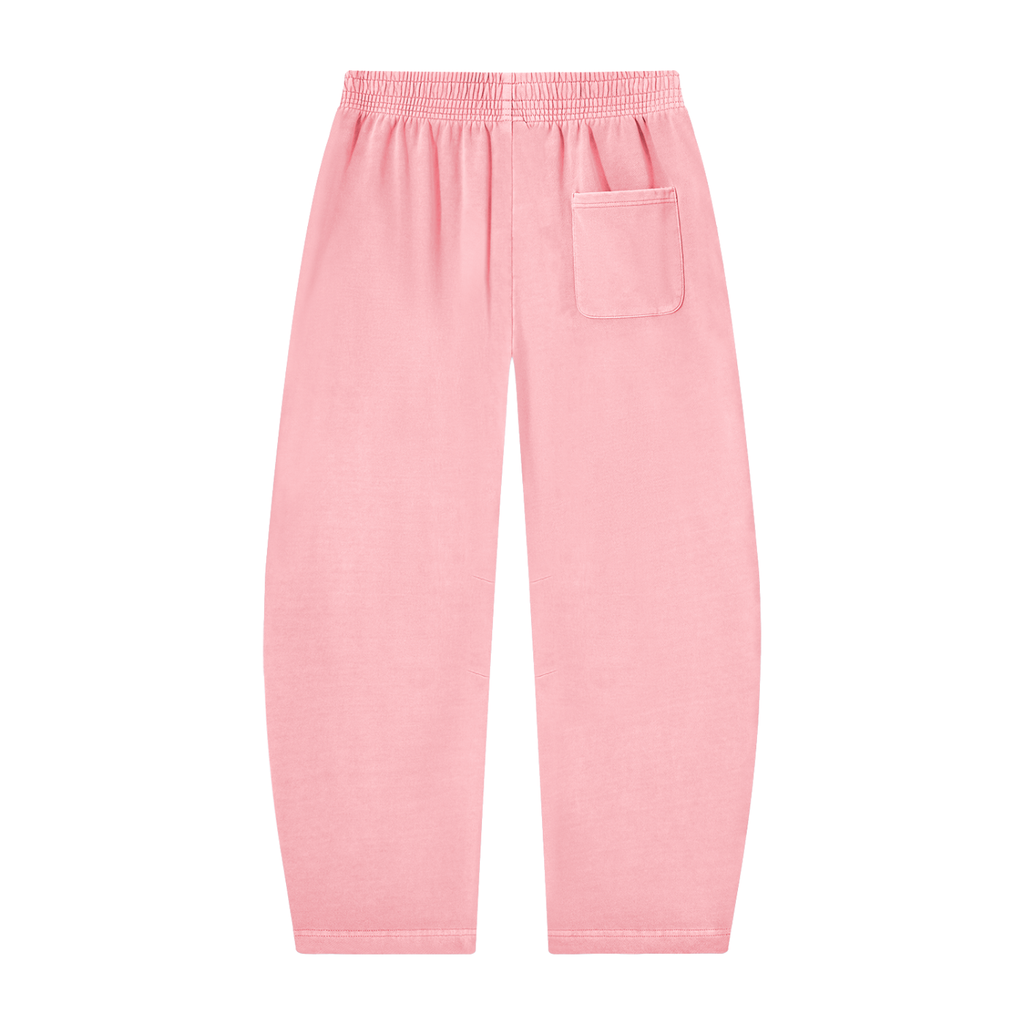 Jogger Barrel Leg Coton Délavé — Signature