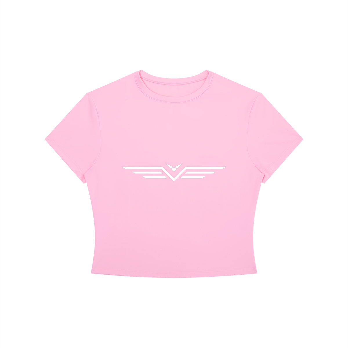 Crop Tee Sport Col Rond