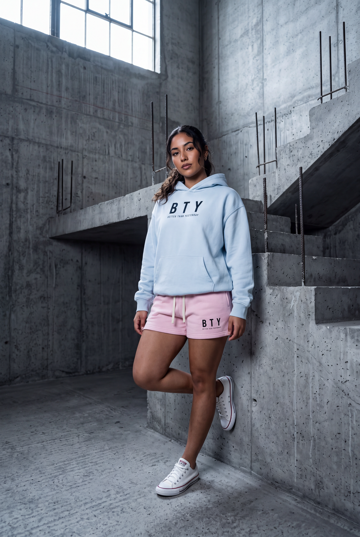 Short Molleton Cordon porté — short BTY Concept, streetwear athlétique