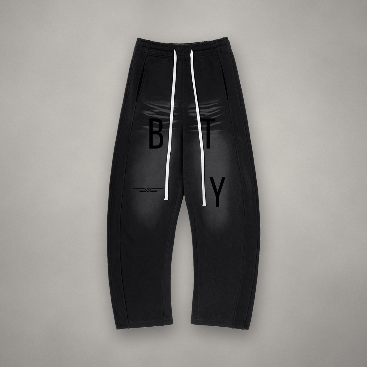 Jogger Molleton Délavé Soleil Étendard — jogger BTY Concept, streetwear athlétique