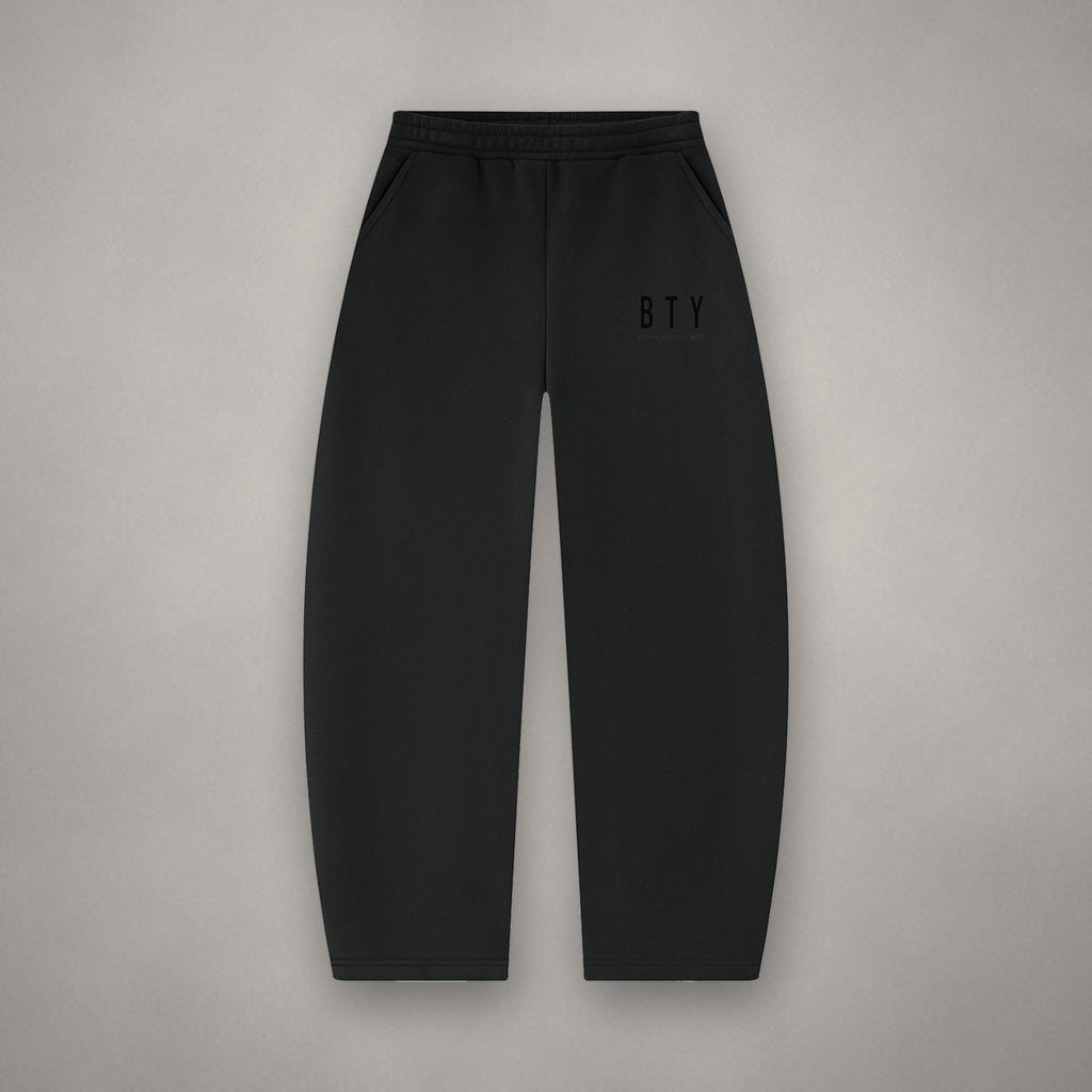 Jogger Barrel Leg Molleton Signature — jogger BTY Concept, streetwear athlétique