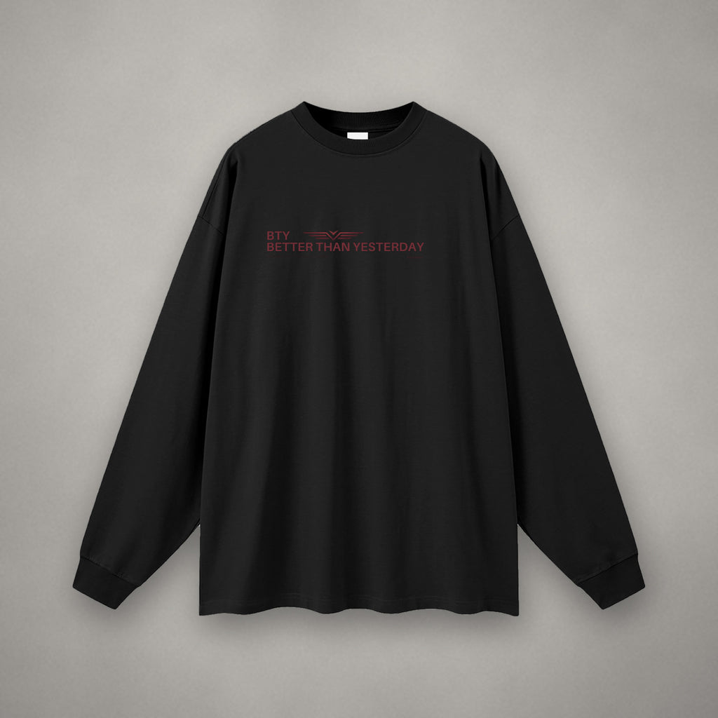 Tee Manches Longues Oversize Manifeste — tee-shirt BTY Concept, streetwear athlétique