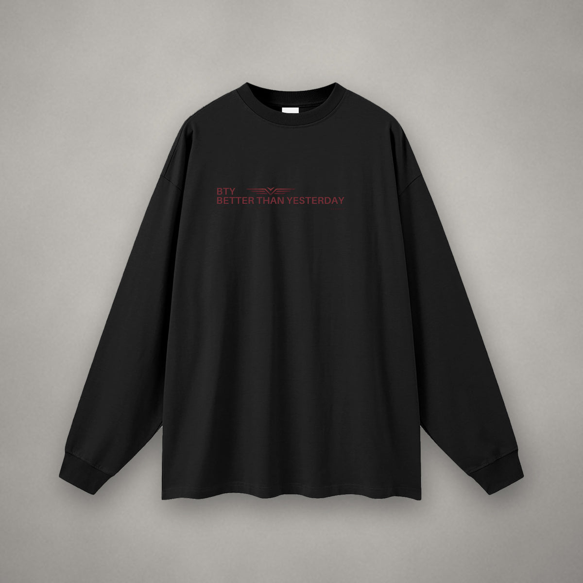 Tee Manches Longues Oversize Manifeste — tee-shirt BTY Concept, streetwear athlétique