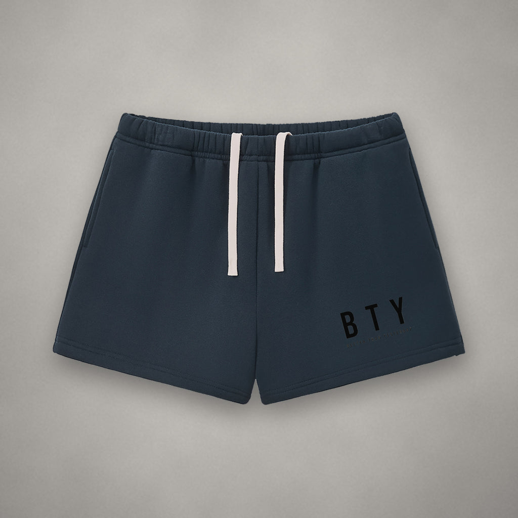 Short Molleton Cordon Coupe Féminine — short BTY Concept, streetwear athlétique