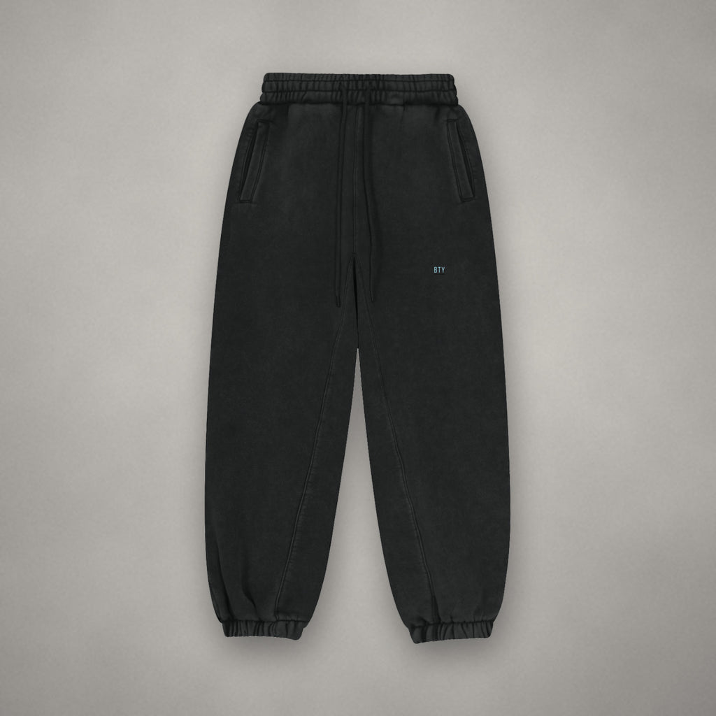 Jogger Molleton Délavé Signature — jogger BTY Concept, streetwear athlétique