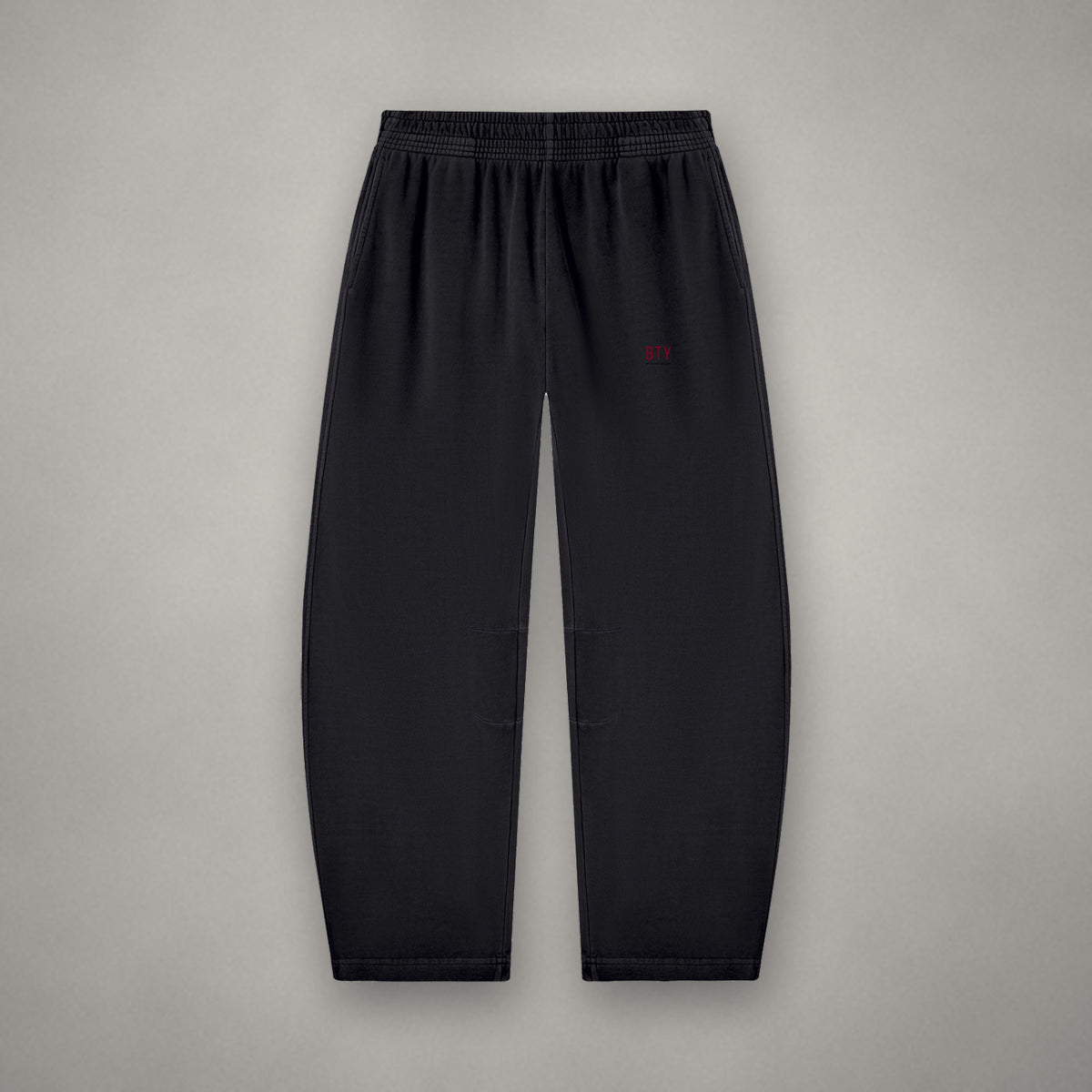Jogger Barrel Leg Coton Délavé Signature — jogger BTY Concept, streetwear athlétique
