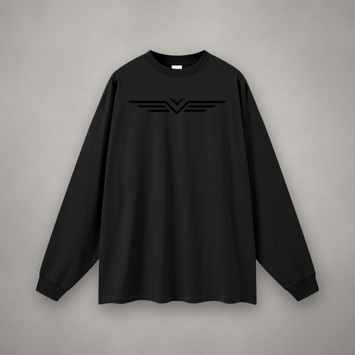 Tee Manches Longues Oversize Glyphe — tee-shirt BTY Concept, streetwear athlétique