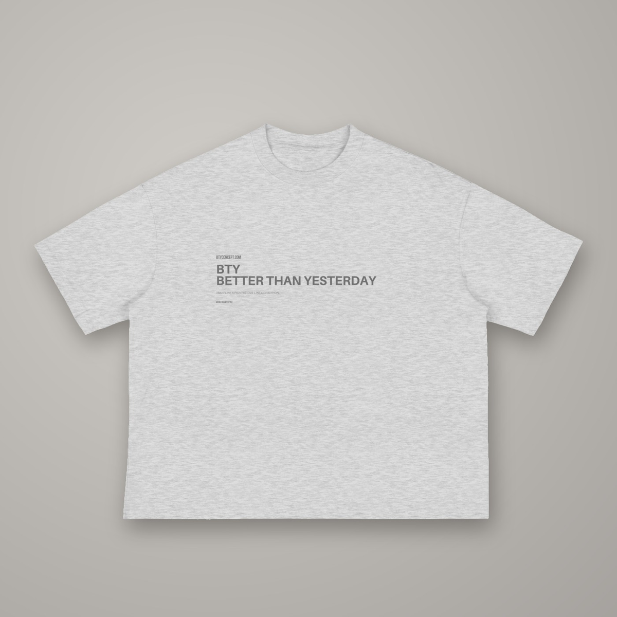 Tee Boxy Coupe Ample — tee-shirt BTY Concept, streetwear athlétique