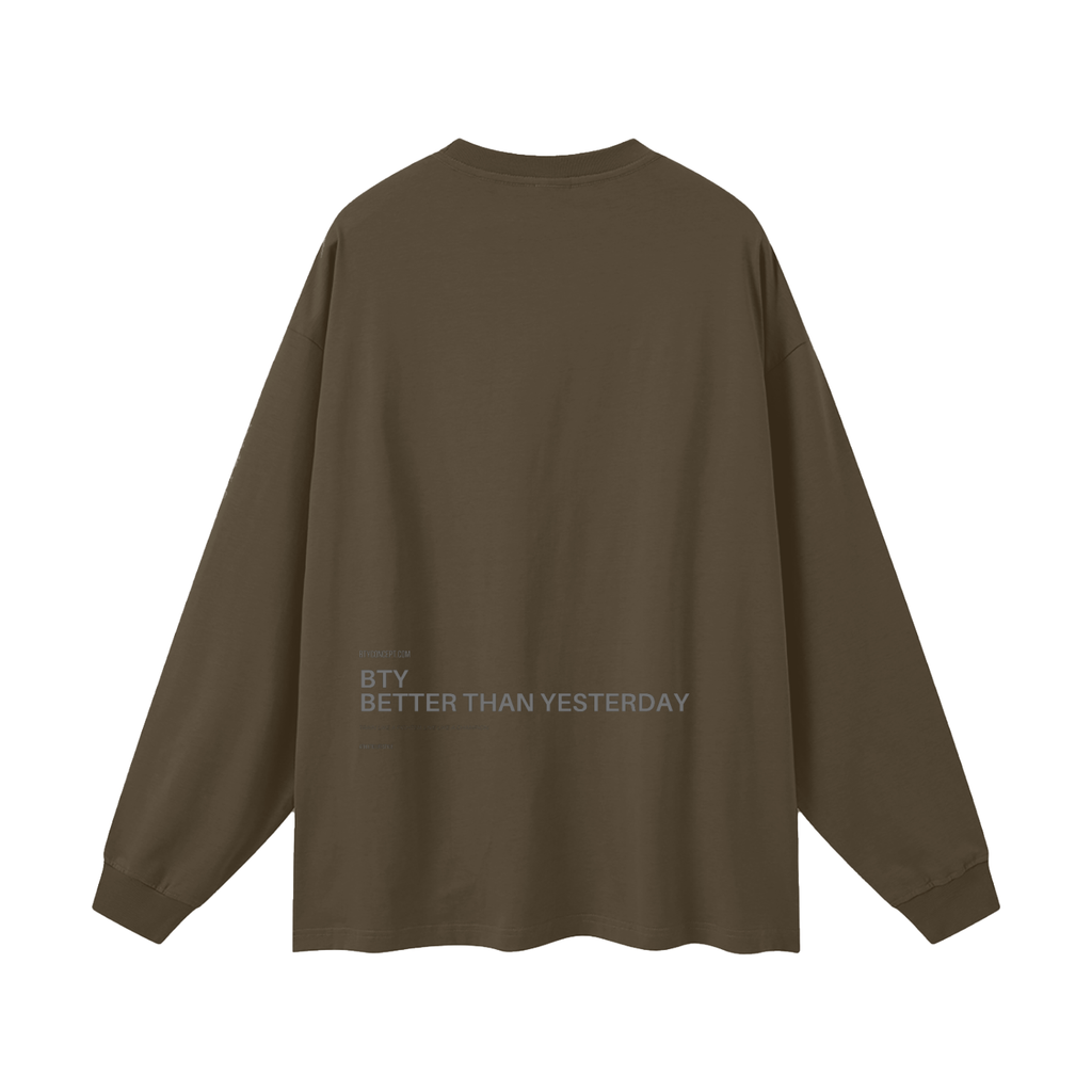 Tee Manches Longues Oversize — Glyphe