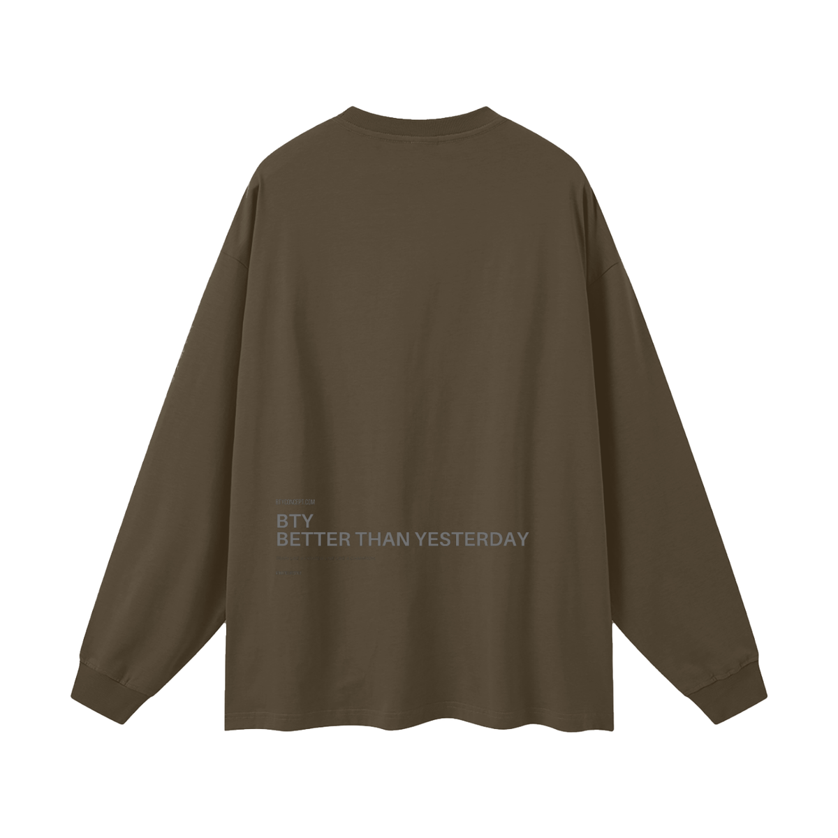 Tee Manches Longues Oversize — Glyphe