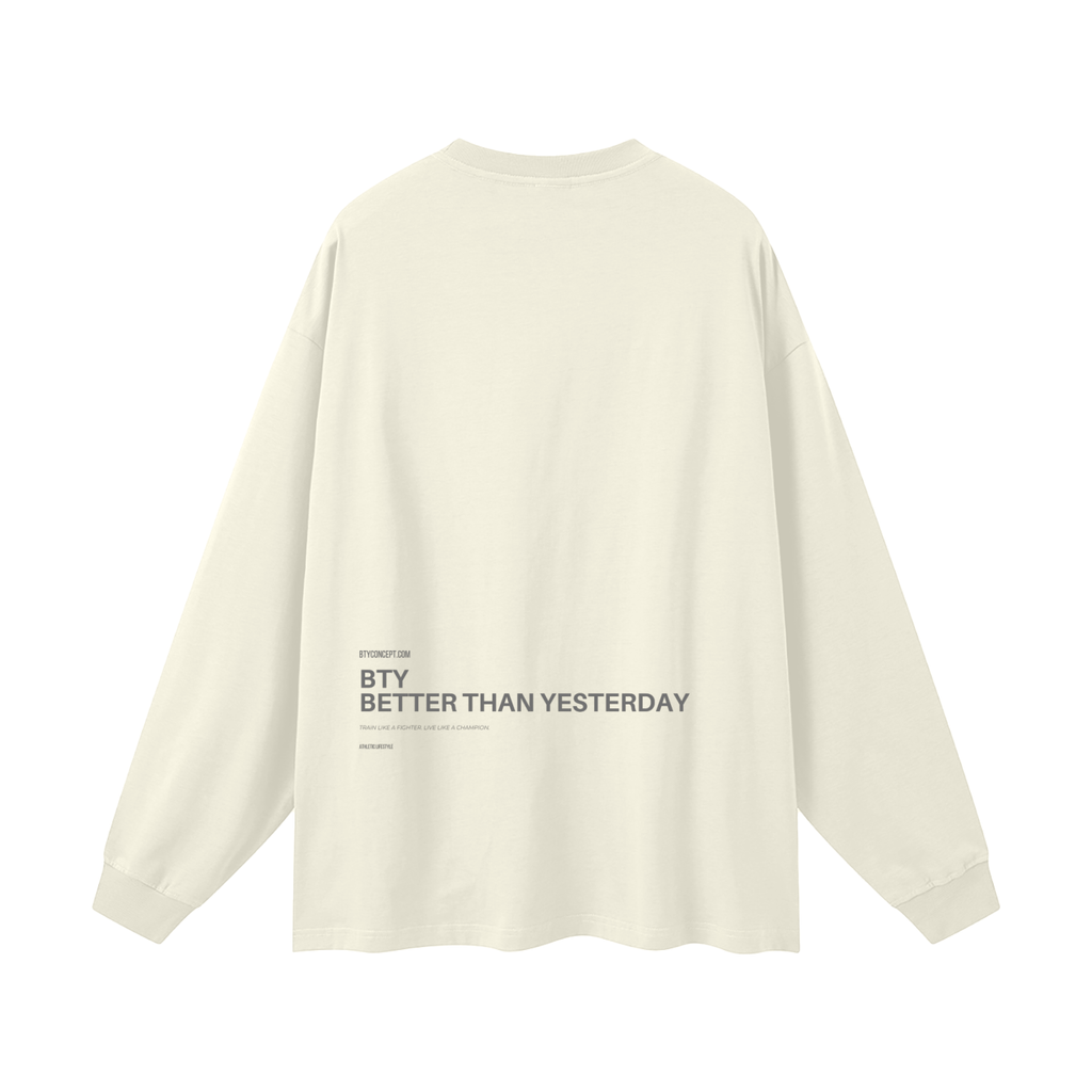 Tee Manches Longues Oversize — Glyphe