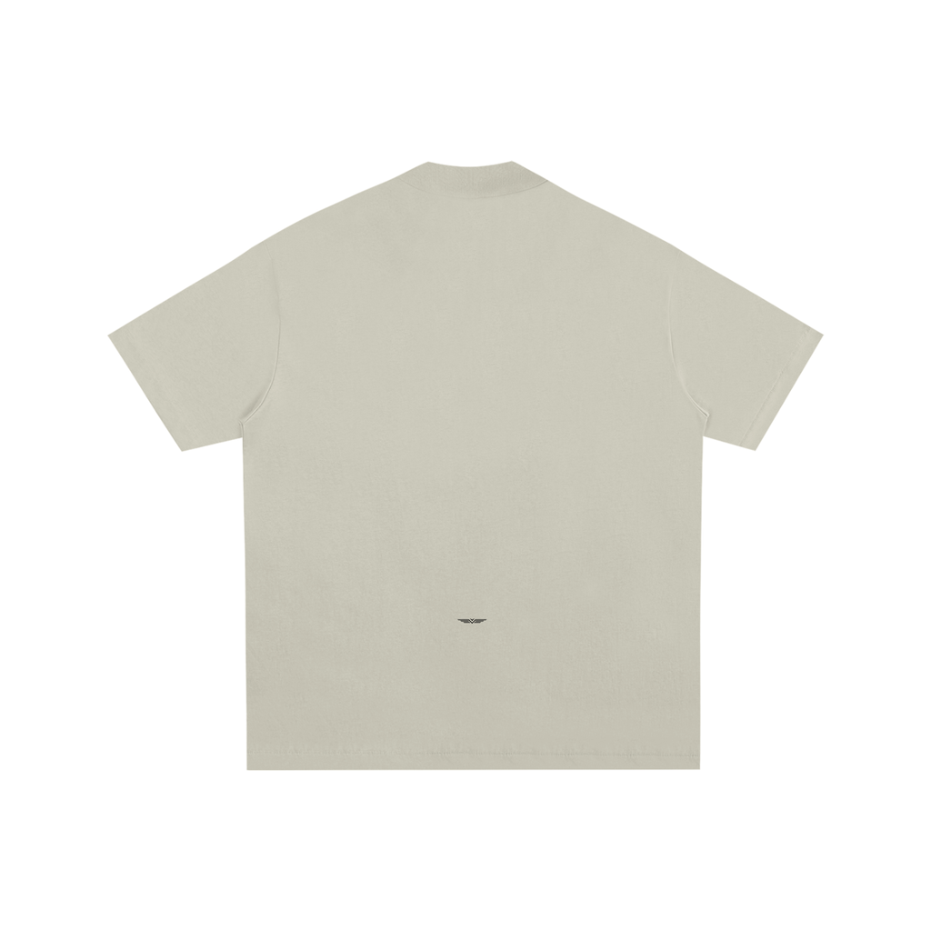 Tee Coton Carrure Tombante