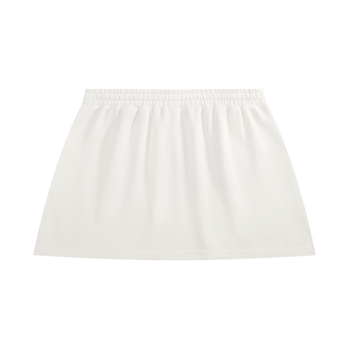 Mini-Jupe Trapèze — Signature Rouge