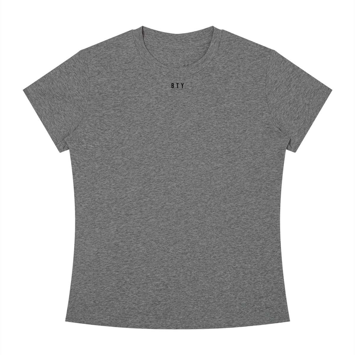 Tee Ajusté Col Rond — Signature