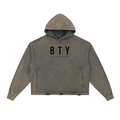 Hoodie Délavé Bords Francs — Bloc