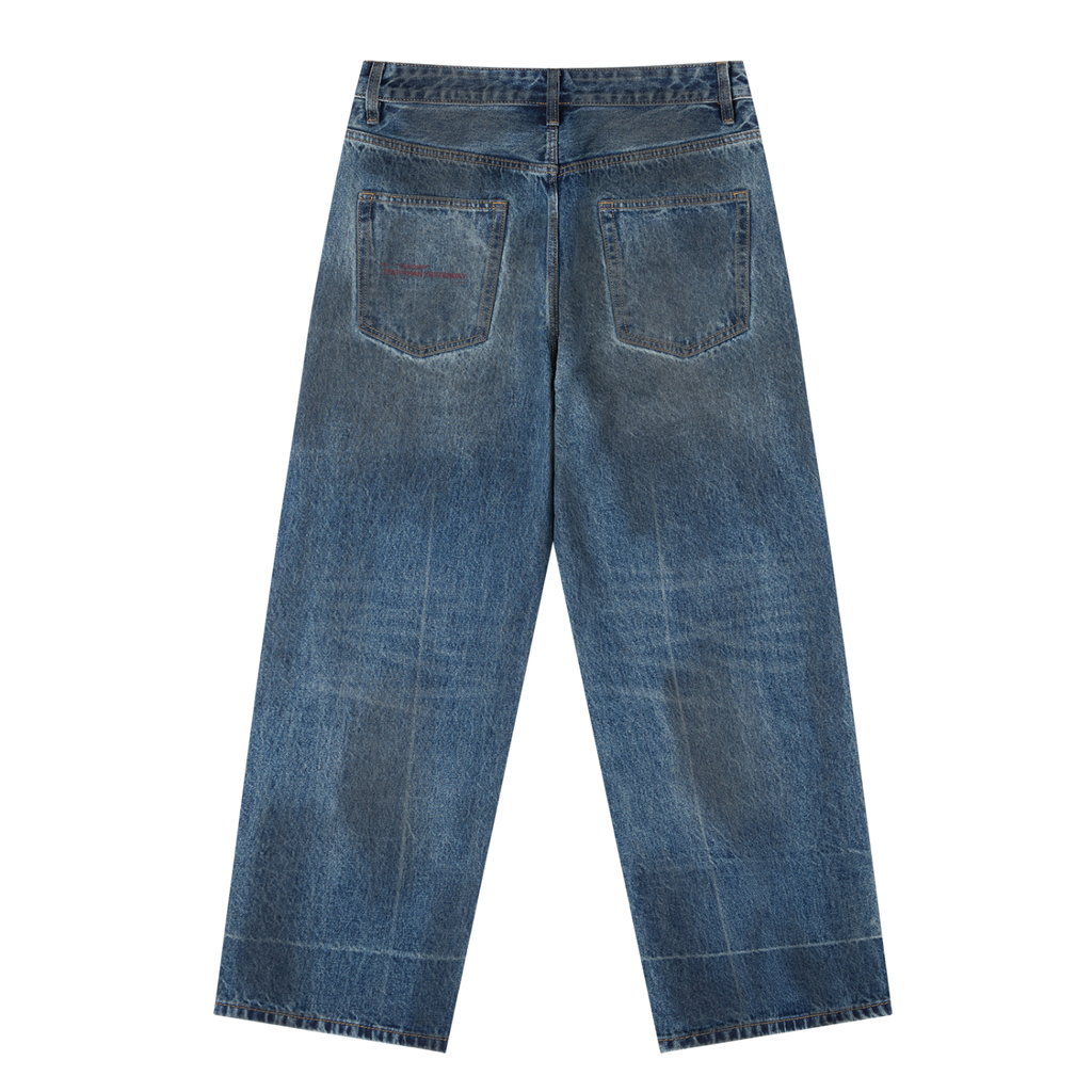 Jean Baggy Délavé Vintage