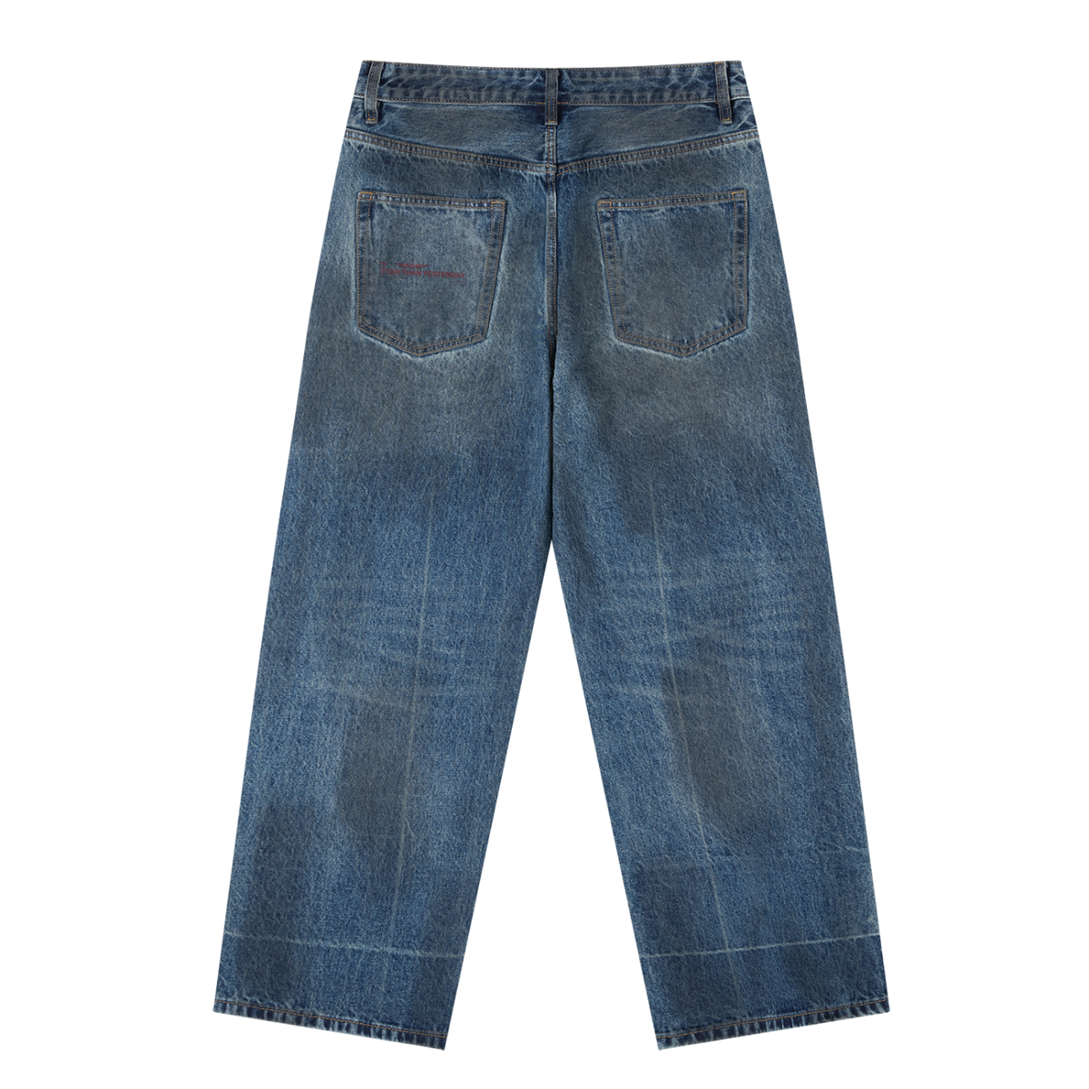 Jean Baggy Délavé Vintage