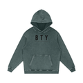 Hoodie Ample Délavé Neige — Bloc