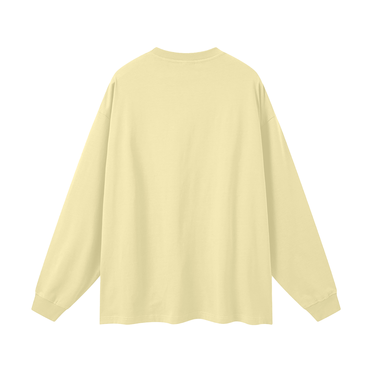 Tee Manches Longues Oversize — Signature Rouge