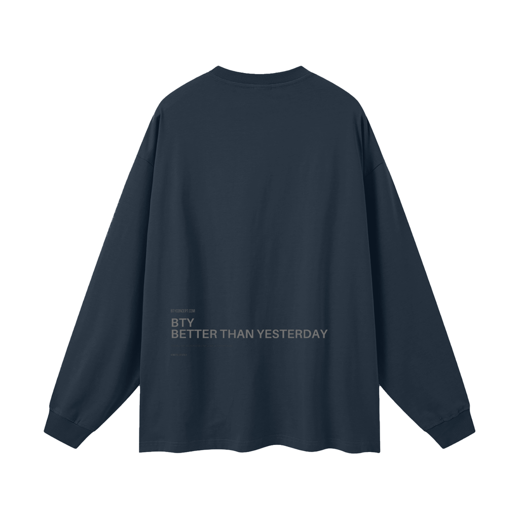 Tee Manches Longues Oversize — Glyphe